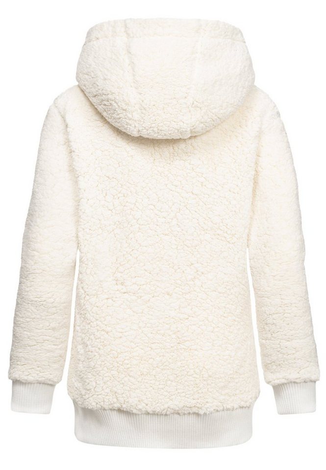 REPUBLIX Kapuzenpullover VALENTINA Damen Teddy Sweatjacke Plüsch Hoodie Pullover Windbreaker – Bild 2 von 2