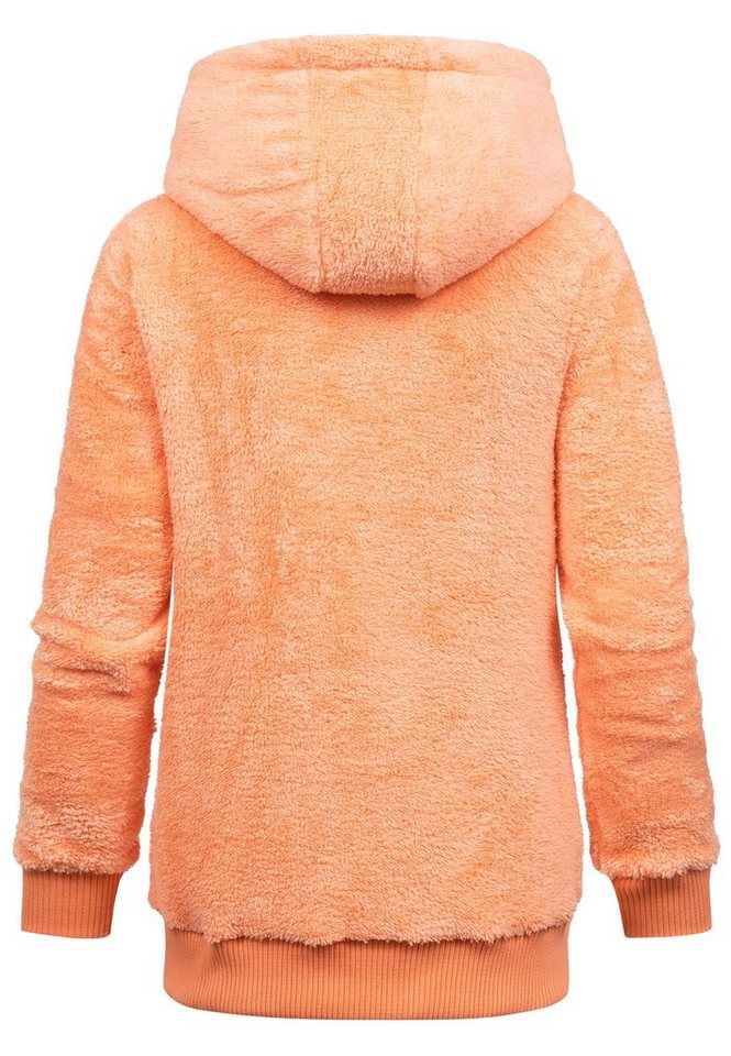 REPUBLIX Kapuzenpullover VALENTINA Damen Teddy Sweatjacke Plüsch Hoodie Pullover Windbreaker – Bild 2 von 2