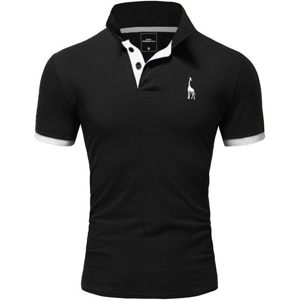 REPUBLIX Poloshirt JOSEPH Herren Basic Kurzarm Kontrast Polo Hemd