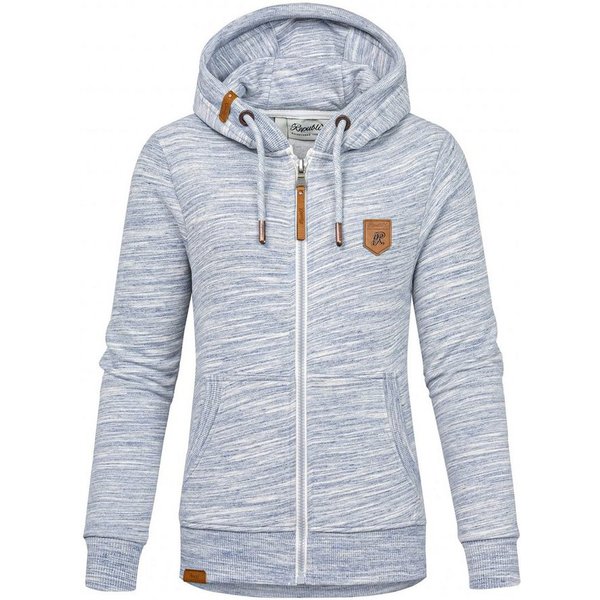 REPUBLIX Sweatjacke FREYA Damen Hoodie Sweatshirt Pullover Zipper Jacke