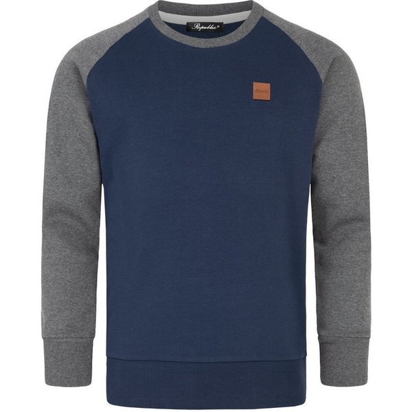 REPUBLIX Sweatshirt ADAM Herren Pullover mit Rundhalsausschnitt & Raglan-Ärmeln