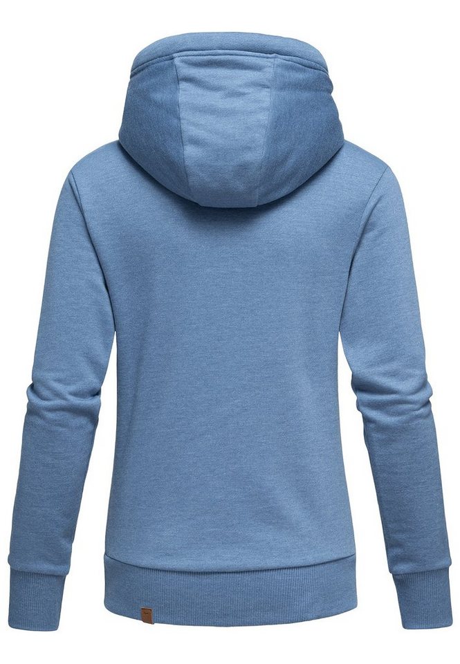 REPUBLIX Sweatshirt AMELIA Damen Kapuzenpullover Sweatjacke Pullover Hoodie – Bild 2 von 2