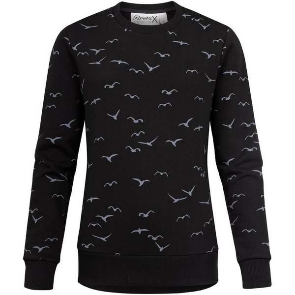 REPUBLIX Sweatshirt ANA Damen Print Kapuzenpullover Sweatjacke Pullover Hoodie