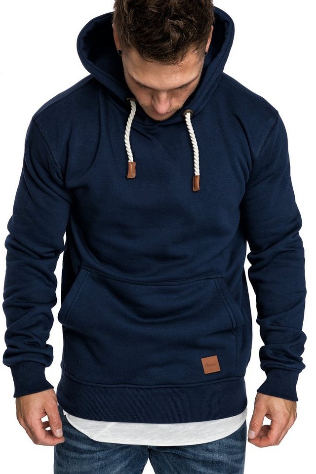 REPUBLIX Sweatshirt ERIC Herren Basic Kapuzenpullover Hoodie – Bild 3 von 4