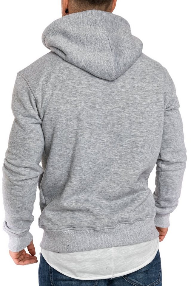 REPUBLIX Sweatshirt GRIFFIN Herren Basic Kapuzenpullover Hoodie – Bild 5 von 5