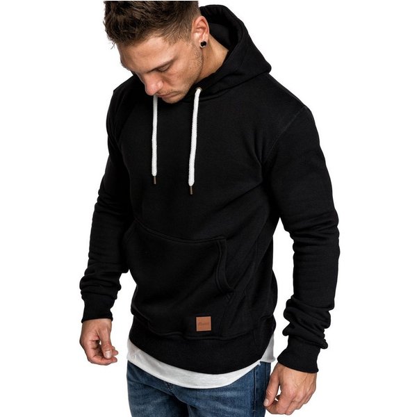 REPUBLIX Sweatshirt GRIFFIN Herren Basic Kapuzenpullover Hoodie