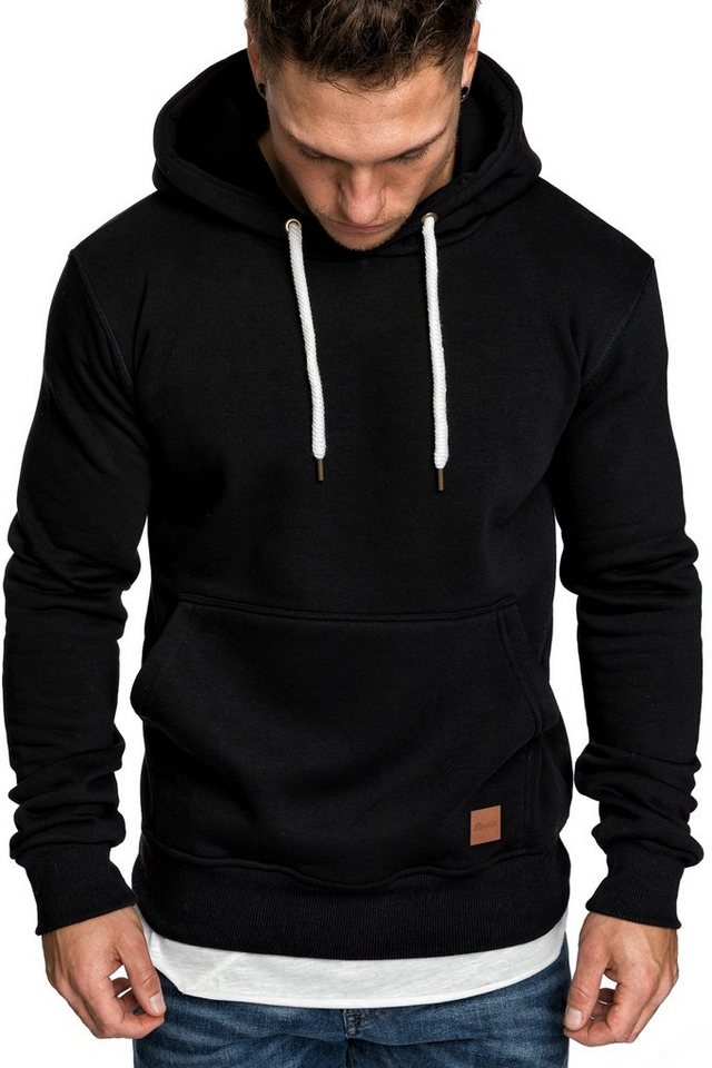 REPUBLIX Sweatshirt GRIFFIN Herren Basic Kapuzenpullover Hoodie – Bild 3 von 4