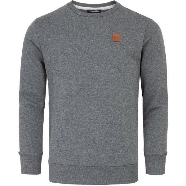 REPUBLIX Sweatshirt JESSE Herren Basic College Pullover Sweatjacke Hoodie