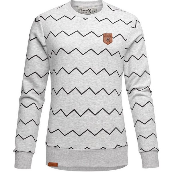 REPUBLIX Sweatshirt Keira Damen Kapuzenpullover Print Sweatjacke Pullover Hoodie