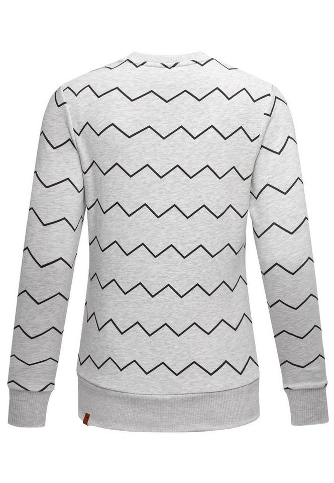 REPUBLIX Sweatshirt Keira Damen Kapuzenpullover Print Sweatjacke Pullover Hoodie – Bild 2 von 2