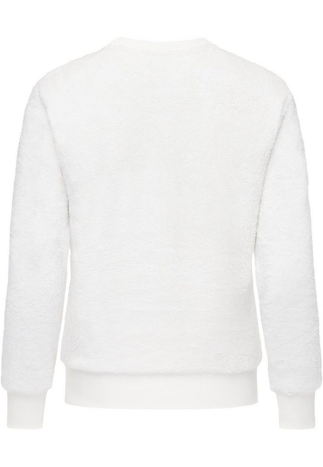 REPUBLIX Sweatshirt LUNA Damen Teddy Pulli Sweatjacke Plüsch Hoodie Pullover – Bild 2 von 2