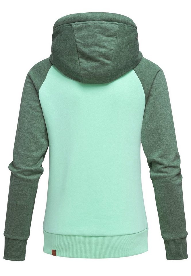 REPUBLIX Sweatshirt RILEY Damen Kapuzenpullover Sweatjacke Pullover Hoodie – Bild 2 von 2
