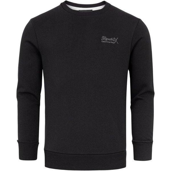 REPUBLIX Sweatshirt WYATT Herren Basic College Pullover Sweatjacke Hoodie