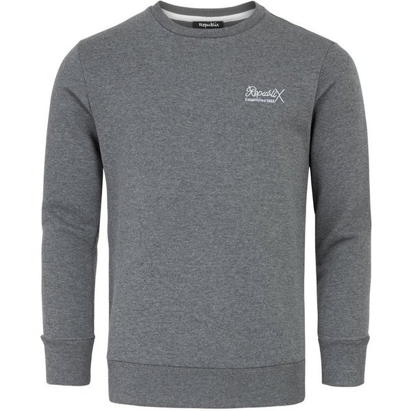 REPUBLIX Sweatshirt WYATT Herren Basic College Pullover Sweatjacke Hoodie
