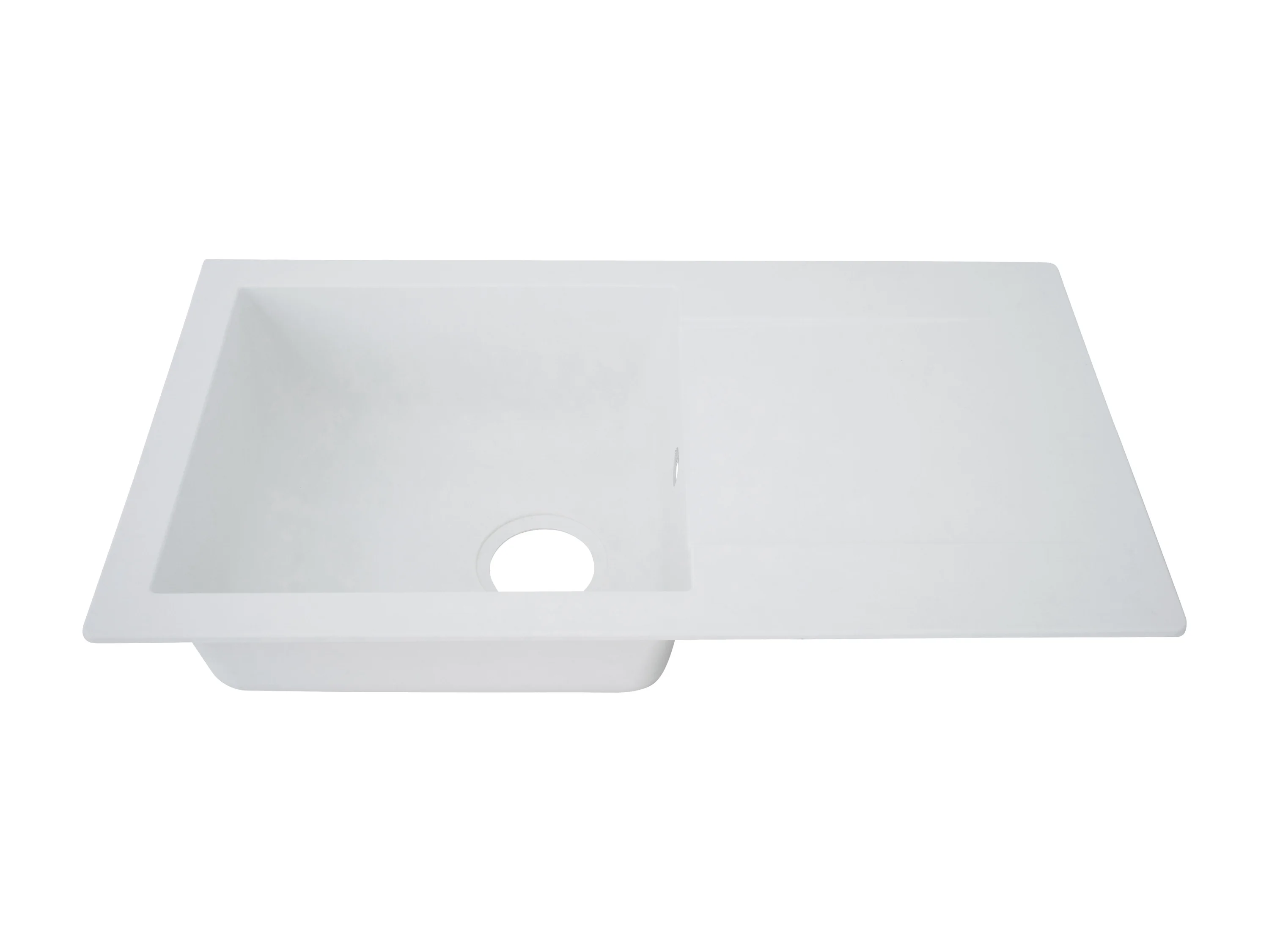 RESPEKTA Einbauspüle Denver (Weiß, 78 x 44 cm) – Bild 4 von 4