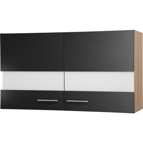 RESPEKTA Hängeschrank Merle Breite 100 cm, mit Soft-Close Funktion, Stangengriffe aus Metall