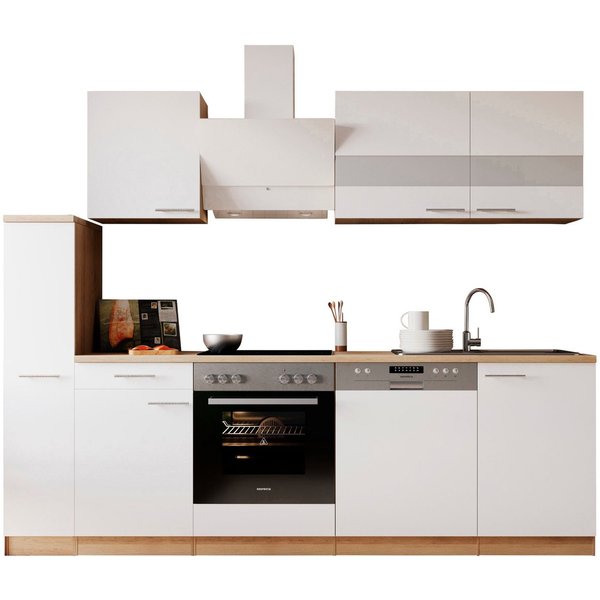 RESPEKTA Küche Merle, Breite 250 cm, mit Soft-Close, in exklusiver Konfiguration für OTTO