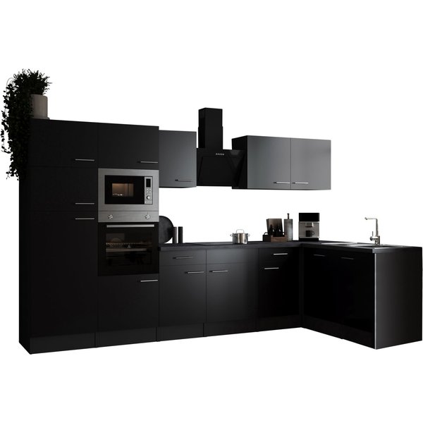 RESPEKTA Winkelküche Oliver, Breite 340 cm, 90 cm Arbeitshöhe, in exklusiver Konfiguration für OTTO