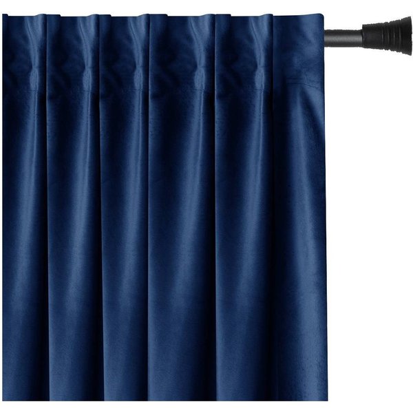 Restilo Gardine Gardine Multifunktionsband Kräuselband Vorhang Verdunkelnd Samt Textil (1 St), Kräuselband, verdunkelnd, Samt Textilien, mit Raffhalter