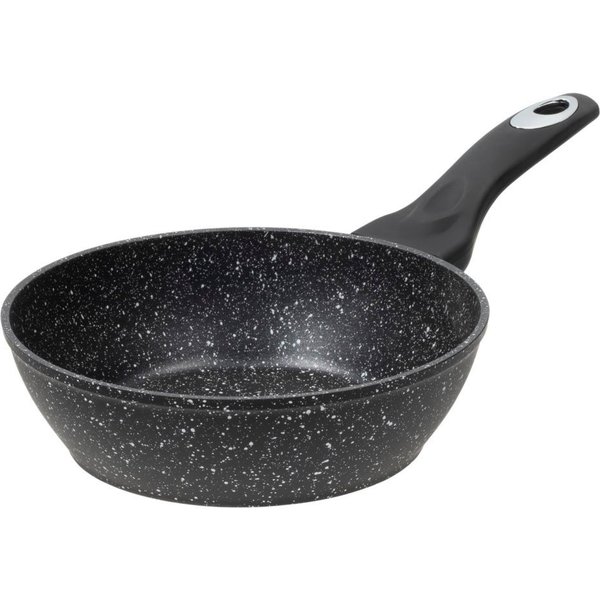 RESTO Kitchenware Bratpfanne Antlia, tiefe Pfanne mit ergonomischem Soft-Touch-Griff, Aluminium (1-tlg), Marmor-Antihaftbeschichtung, 4-lagig, für alle Herdarte