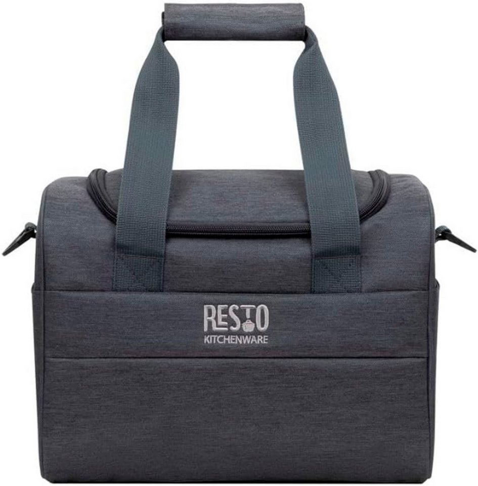 RESTO Kitchenware Kühltasche Felis Große Lunchtasche faltbar, sportl. Picknicktasche Thermotasche, 14 l, Hermetische Sporttasche, verstellbarer Schultergurt wei – Bild 2 von 5