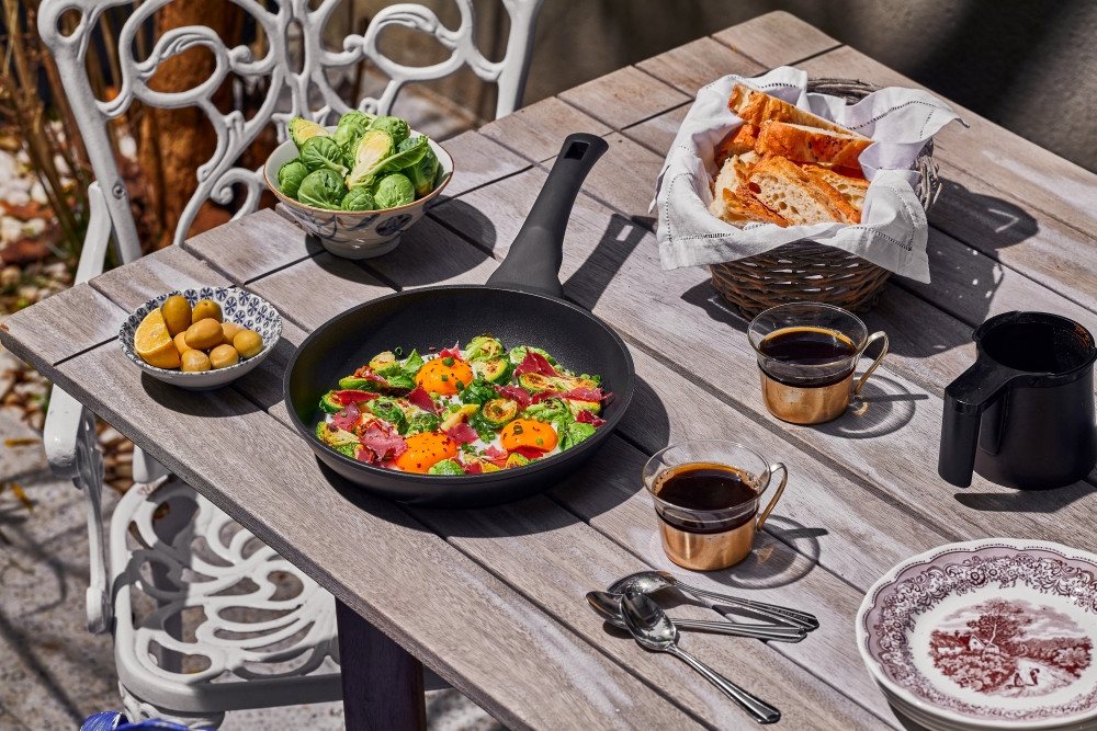 RESTO Kitchenware Pfannen-Set Sagitta, antihaftbeschichtet und spülmaschinenfest, Aluminium (Set, 3-tlg., 1x Bratpfanne Ø 20, 1x Bratpfanne Ø 24, 1x Bratpfanne  – Bild 4 von 5