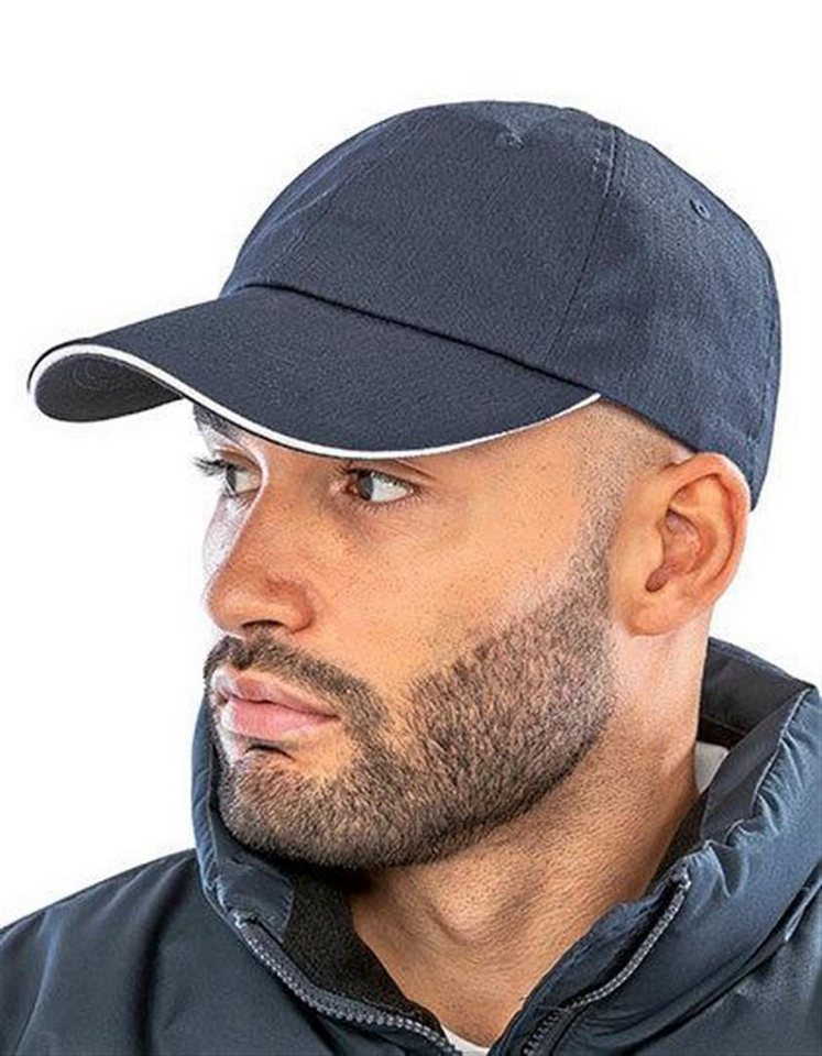 Result Headwear Baseball Cap Herringbone Cap with Sandwich Peak / Kappe / Mütze / Hut – Bild 2 von 4