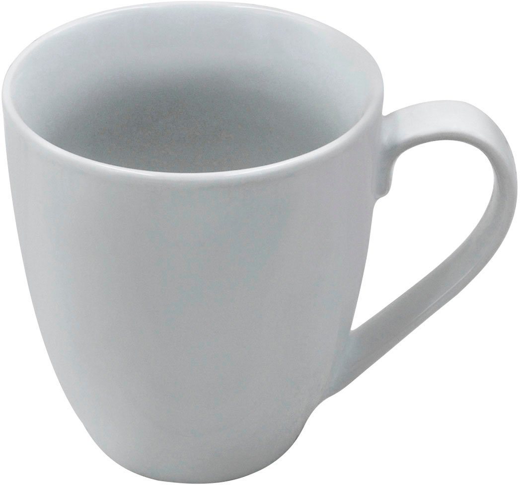 Retsch Arzberg Becher, 6-tlg., Porzellan, großer XXL Henkelbecher in gefällig bauchiger Form, 6-teilig, 500 ml – Bild 5 von 5