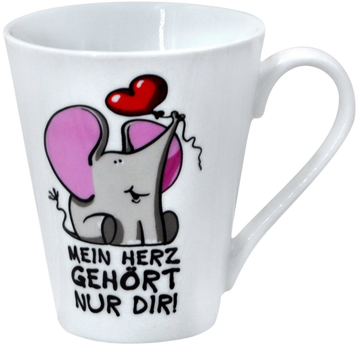 Retsch Arzberg Becher Tierisch, 4-tlg., Porzellan, mit 4 Dekore-Sprüchen, 4-teilig – Bild 5 von 5