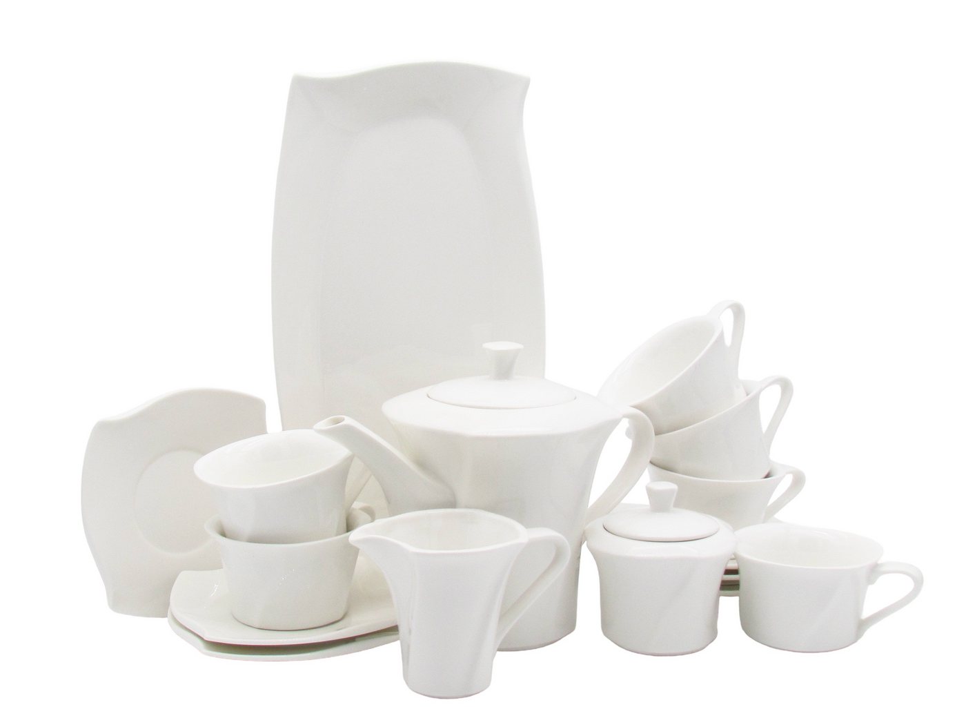 Retsch Arzberg Kaffeeservice 16-teilig – Tassen (200 ml oder 260 ml), 6 Personen, Spülmaschinengeeignet – Bild 2 von 5