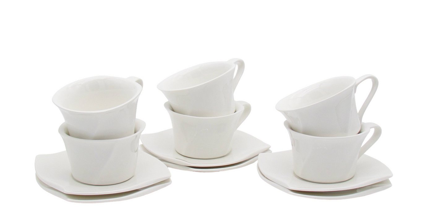 Retsch Arzberg Kaffeeservice 16-teilig – Tassen (200 ml oder 260 ml), 6 Personen, Spülmaschinengeeignet – Bild 3 von 5