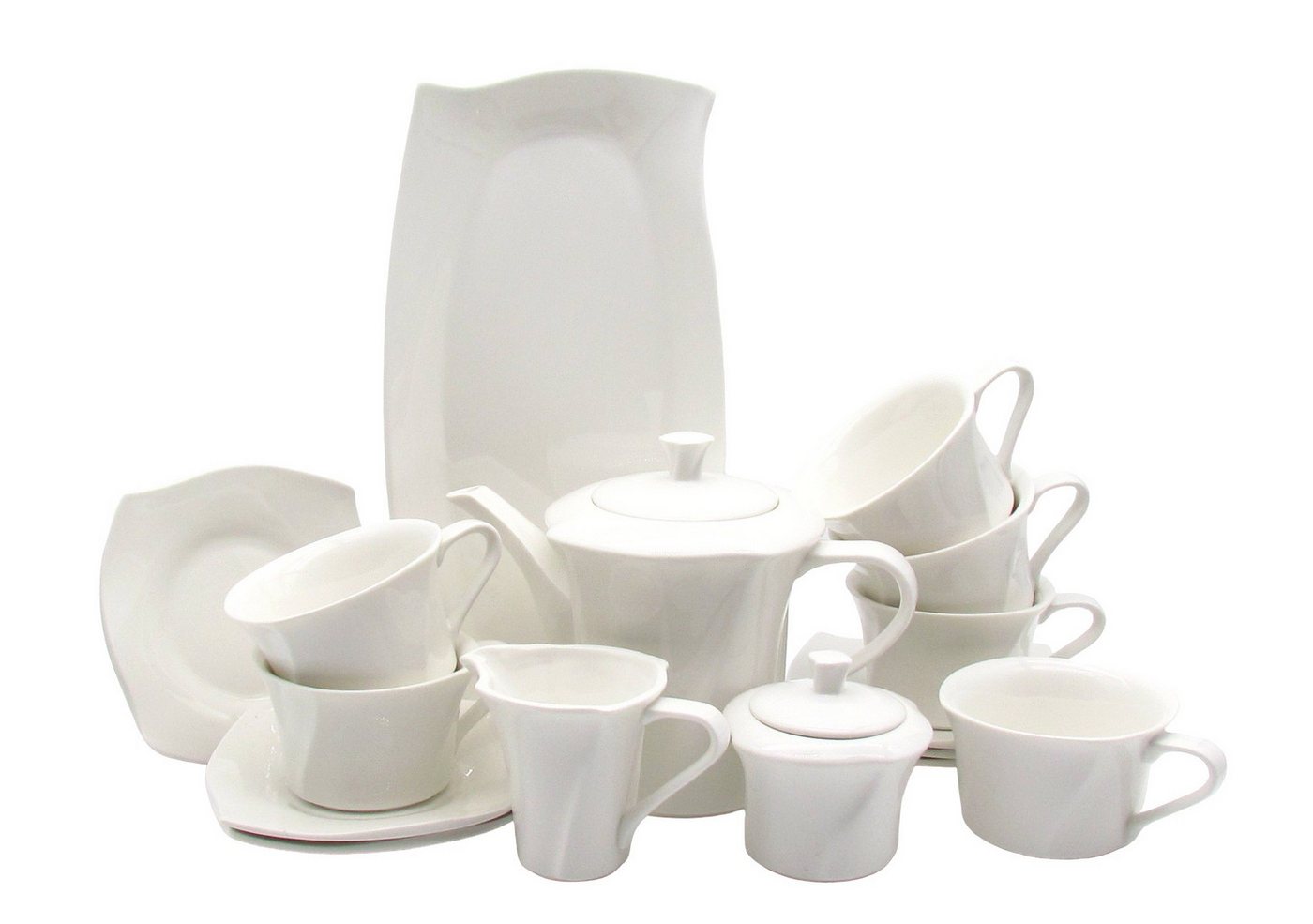 Retsch Arzberg Kaffeeservice 16-teilig – Tassen (200 ml oder 260 ml), 6 Personen, Spülmaschinengeeignet – Bild 2 von 5