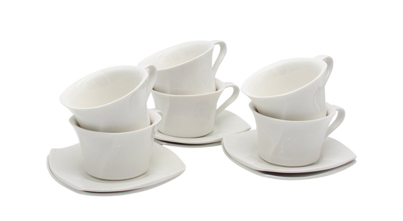 Retsch Arzberg Kaffeeservice 16-teilig – Tassen (200 ml oder 260 ml), 6 Personen, Spülmaschinengeeignet – Bild 3 von 5