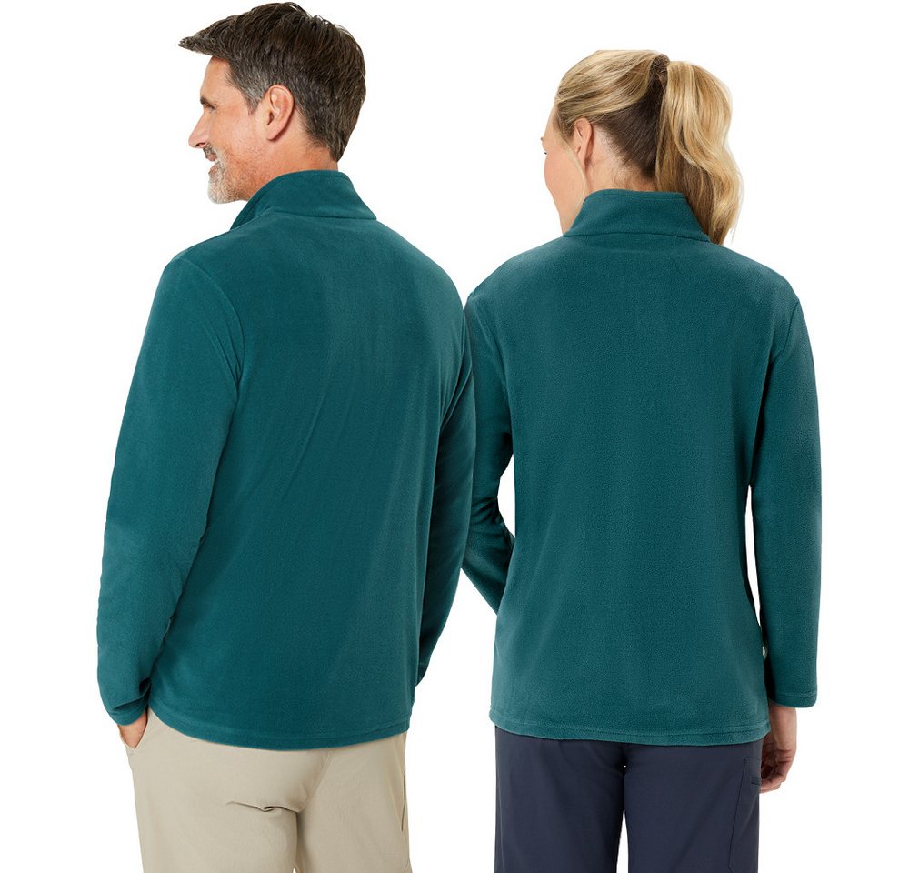 Reusch Fleeceshirt praktisches, pflegeleichtes und schnelltrockendes Fleeceshirt unisex – Bild 4 von 5