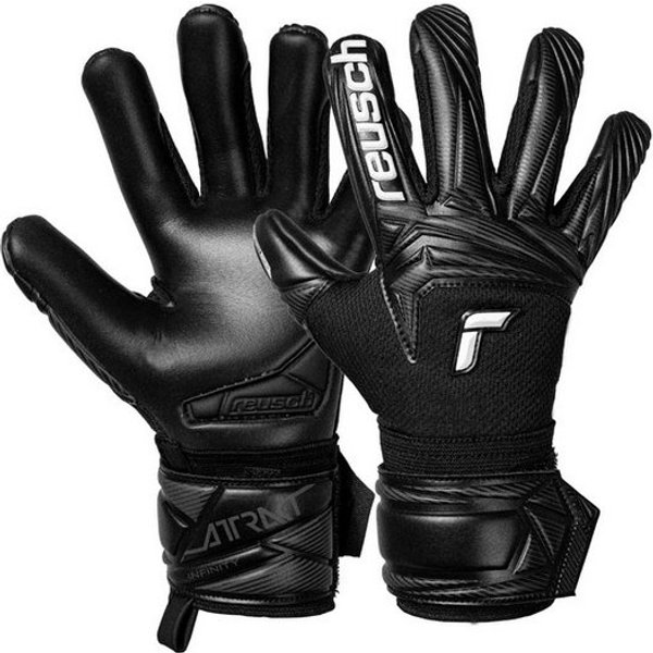 Reusch Torwarthandschuhe Attrakt Infinity Evolution NC Junior mit atmungsaktiven Mesh-Einsätzen