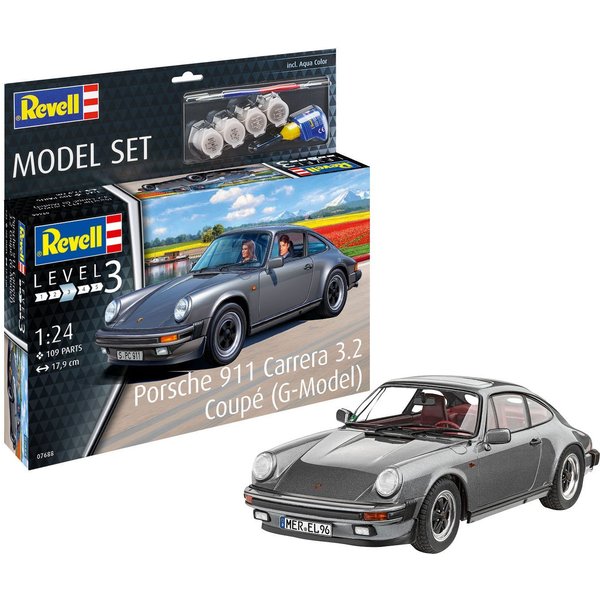 Revell® Modellbausatz Porsche 911 Carrera Coupé, Maßstab 1:24, Made in Europe