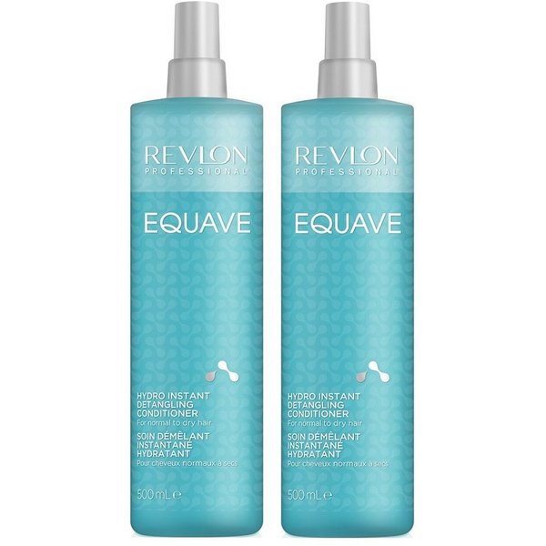 REVLON PROFESSIONAL Leave-in Pflege Equave Instant Detangling Conditioner 2x 500 ml
