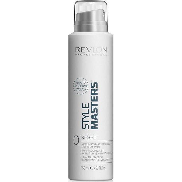 REVLON PROFESSIONAL Trockenshampoo STYLE MASTERS DOUBLE OR NOTHING RESET, Nur minimale Puderrückstände, ideal für jede Länge und Haartypen.
