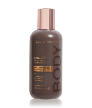 REVOLUTION Body Veil Foundation Foundation Drops · 120 ml · Schwarz