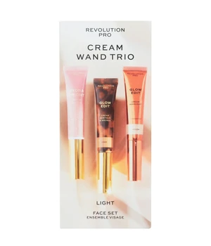 REVOLUTION PRO Cream Face Wand Trio Gesicht Make-up Set · 1 Stk