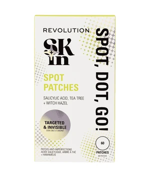 Revolution Skin Spot, Dot, Go! Salicylic Acid Spot Patches Gesichtskur · 60 Stk