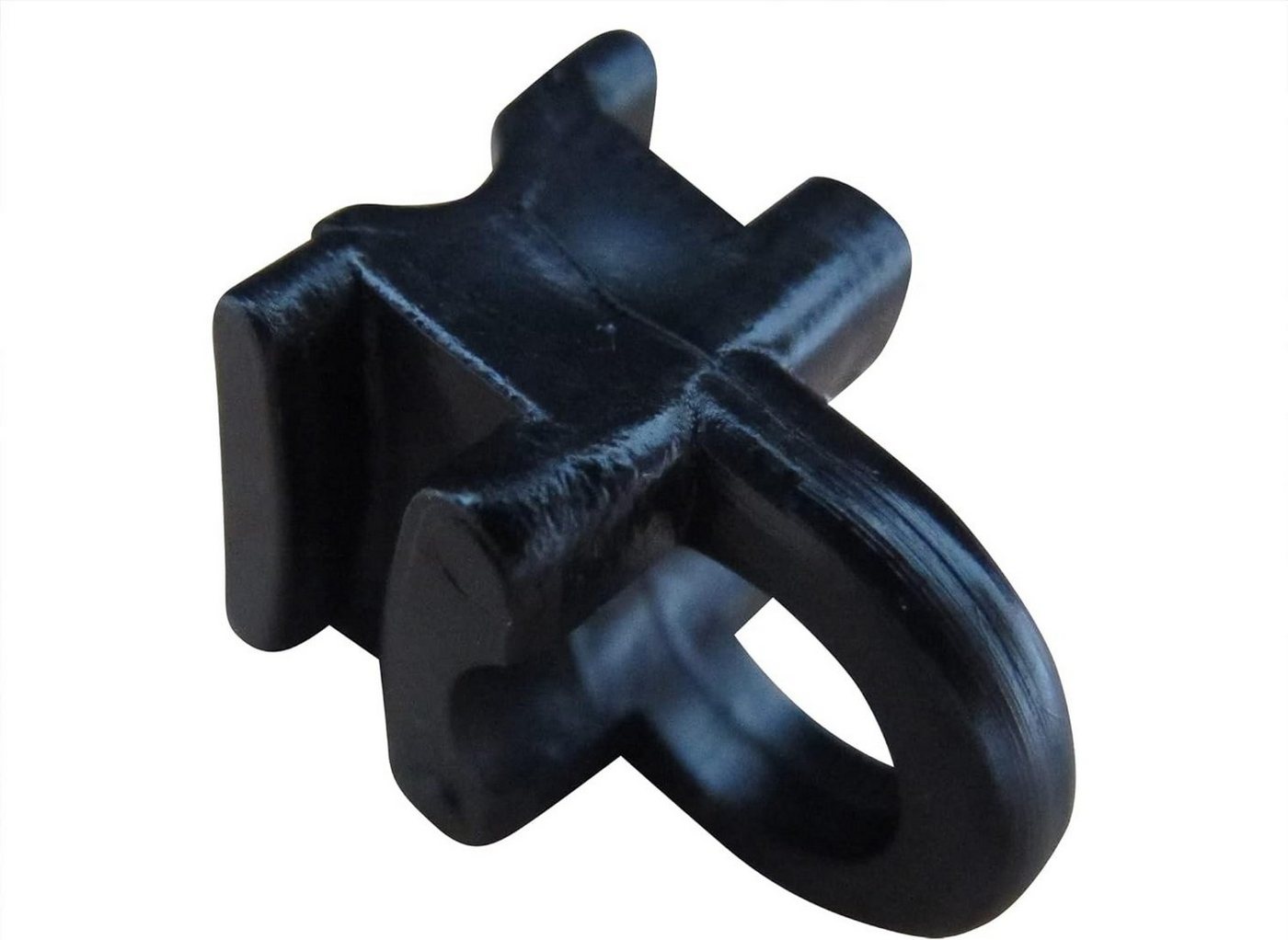 rewagi Gardinengleiter Ösen-Gleiter, für Alu-Schienen, Laufbreite 6 mm - schwarz SUWA, Gardinen, Vorhänge, Gardinenschienen, Gardinenleiste, Innenlaufsysteme, ( – Bild 4 von 4