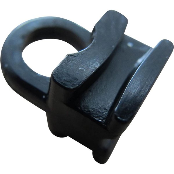 rewagi Gardinengleiter Ösen-Gleiter, für Alu-Schienen, Laufbreite 6 mm - schwarz SUWA, Gardinen, Vorhänge, Gardinenschienen, Gardinenleiste, Innenlaufsysteme, (
