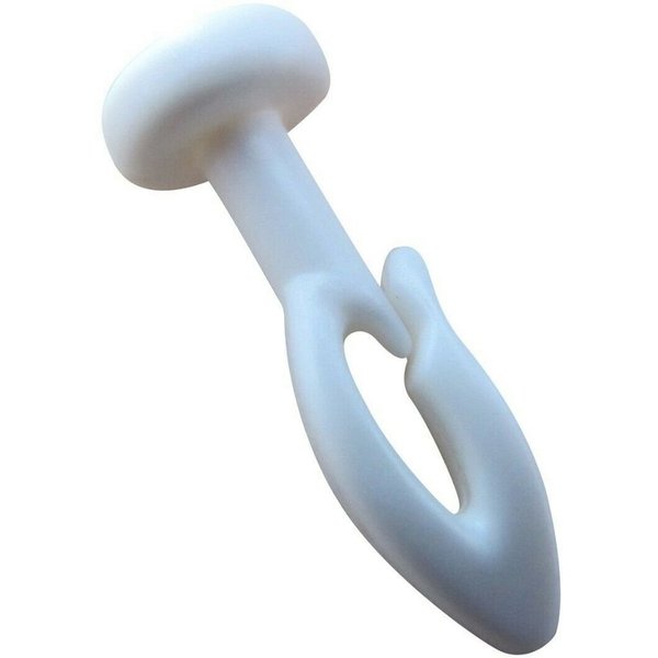 rewagi Gardinengleiter Universal - Innenlaufgleiter, Stechhaken, Gardinenhaken, Gardinen, Vorhänge, Schiebegardinen, Gardinenschiene, Flächenvorhänge, (50-St., 