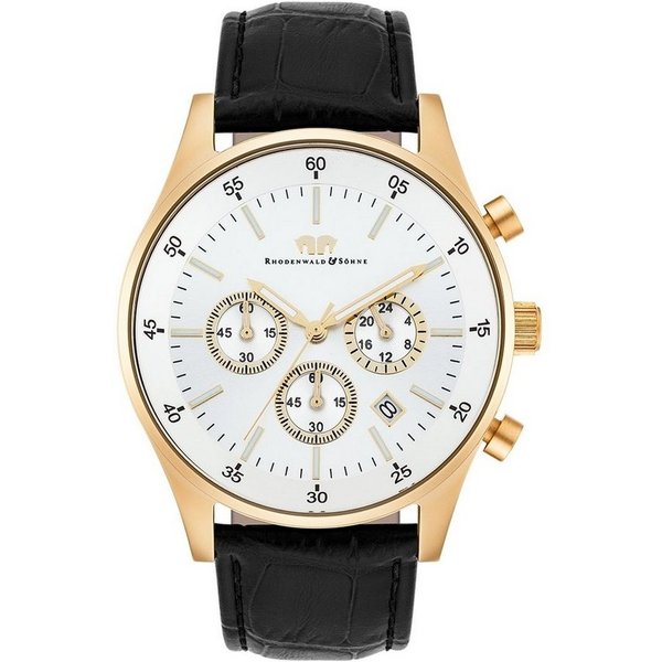 Rhodenwald & Söhne Chronograph Goodwill gelbgold Goodwill, aus Edelstahl