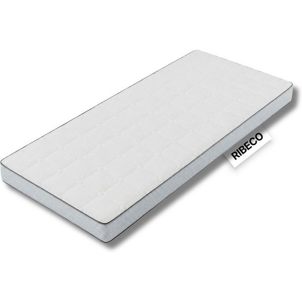 RIBECO, Topper Aaron MAXI, Topper 90x200 cm,180x200 cm, 11 cm hoch, Gelschaum, Matratze, Boxspringbett geeignet, ergonomisch, Made in EU