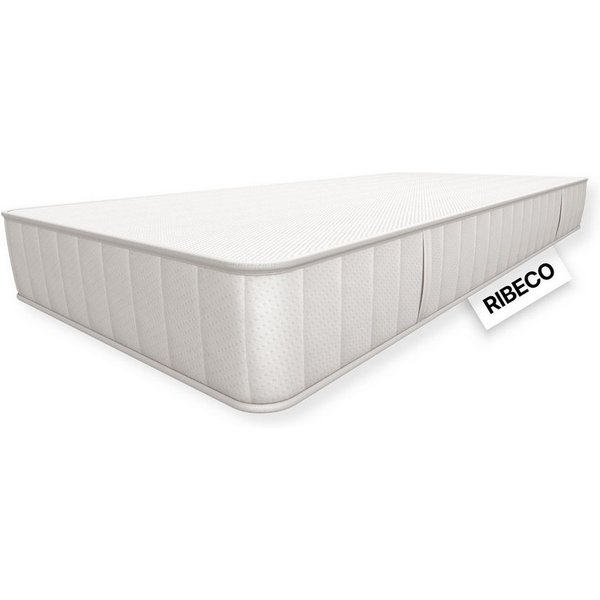 Komfortschaummatratze Omega, Wendematratze, 90x200, 140x200 cm und weitere Größen, RIBECO, 18 cm hoch, Wendematratze 2-in-1 Härtegrade mittelfest und fest
