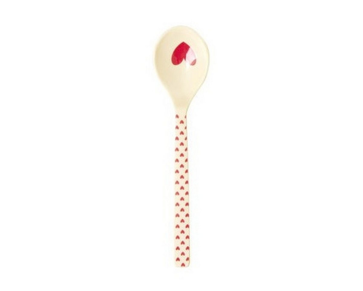 rice Kaffeelöffel Teelöffel-Set Favorite Hearts, 6-teilig, 14,5 cm, Melamin BPA-frei – Bild 5 von 5