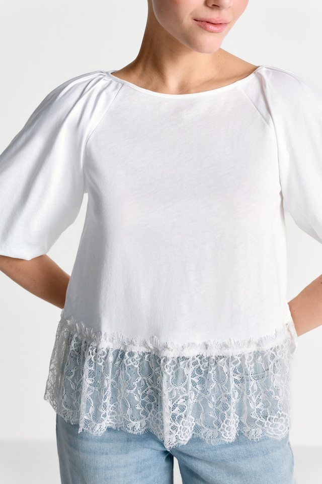 RICHROYAL T-Shirt Regular fit mit Spitzensaum – Bild 2 von 5