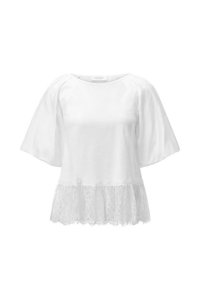 RICHROYAL T-Shirt Regular fit mit Spitzensaum – Bild 5 von 5